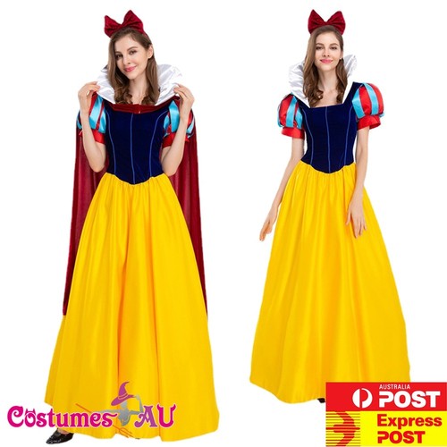 Ladies snow white costume - white,