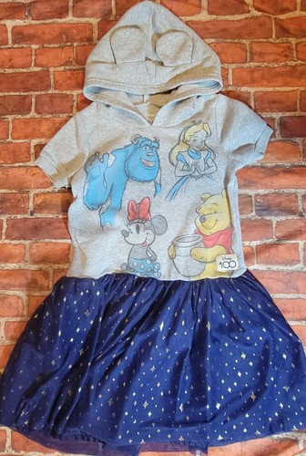 Disney 100 girls hooded tutu - hooded,